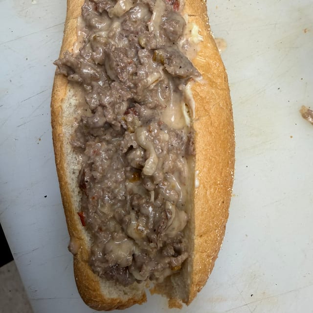 The Conway Cheesesteak.