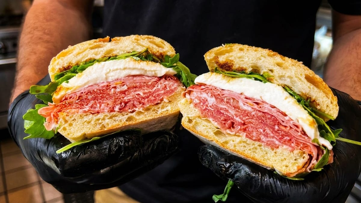 Sandwiches Built Right in Front of You