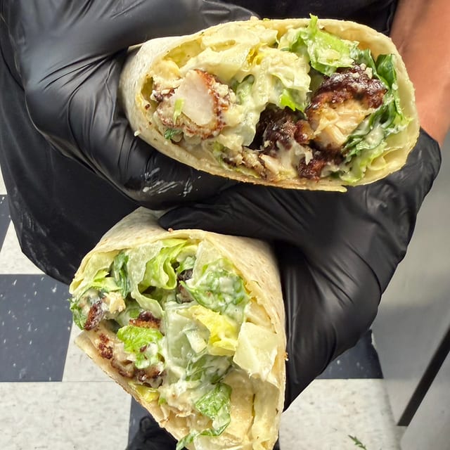 Chicken Caesar Wrap.